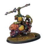 Guerreroz en garrapatocino de Games Workshop - pintura Fran López Payá (PaintForge)