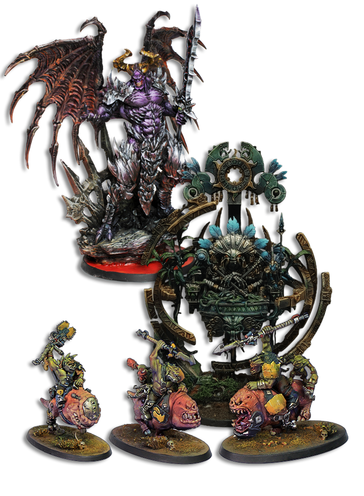 Composición de diferentes miniaturas – pintura Fran López Payá (PaintForge) Composición de diferentes miniaturas - pintura Fran López Payá (PaintForge)