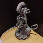 Estatua de un Xenomorfo (Alien) de Docik - impresión 3D por Ramón J. Suárez (PaintForge)