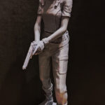 Estatua de Rebecca Chambers de Resident Evil de dwarfworkshop3d - impresión 3D por Ramón J. Suárez (PaintForge)