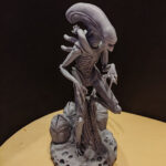 Estatua de un Xenomorfo (Alien) de Docik - impresión 3D por Ramón J. Suárez (PaintForge)