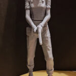 Estatua de Rebecca Chambers de Resident Evil de dwarfworkshop3d - impresión 3D por Ramón J. Suárez (PaintForge)