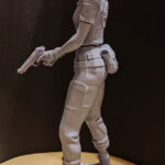Estatua de Rebecca Chambers de Resident Evil de dwarfworkshop3d - impresión 3D por Ramón J. Suárez (PaintForge)