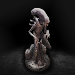 Estatua de un Xenomorfo (Alien) de Docik - impresión 3D por Ramón J. Suárez (PaintForge)