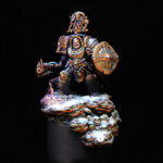Lobo Espacial Logan Grimnar de Games Workshop conversionado - pintura Fran López Payá (PaintForge)